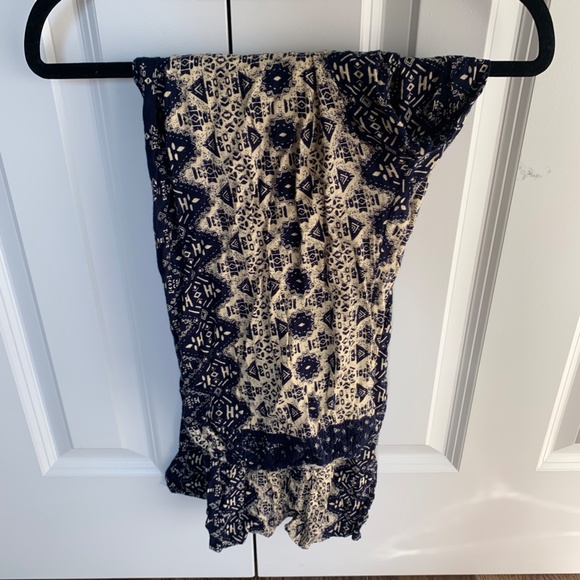 ANGIE Patterned Flowy/Harem Pants, Multi-colored, Size (S) - Picture 3 of 3